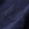 EDWARDMAX Two-Pocket Round Neck Knit (Navy)