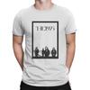 Men T-Shirt Music Together Hipster 100% Cotton Tee Shirt Short Sleeve The 1975 Band T Shirt O Neck Clothes Printed