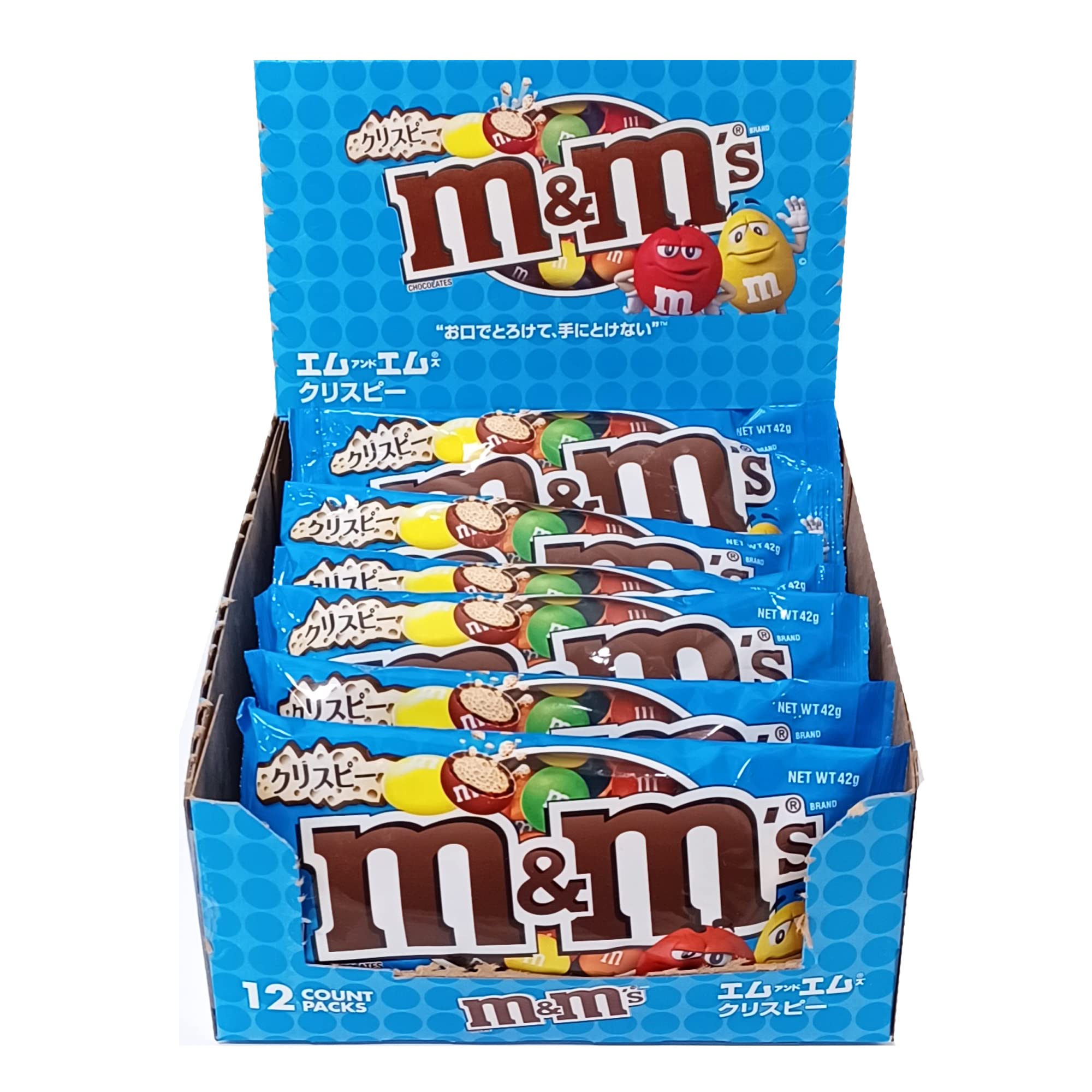 

хрустящие одинарные 42 г x 12 штук m&m s