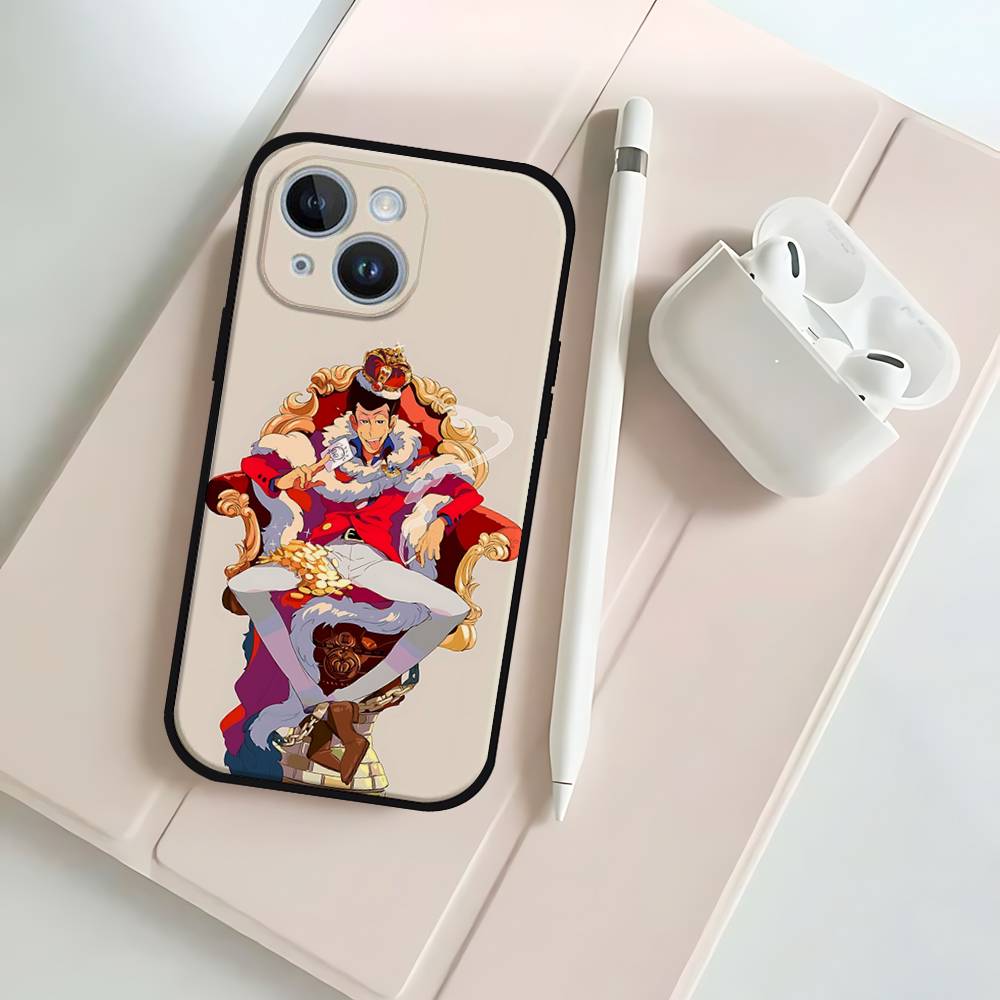 L-Lupin The T-Thirds Black Phone Case That Fits For IPhone 17,16,15,11,13,14 Pro Max,Plus,X,Xr,Xs Max,13Mini