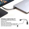 4K@60Hz HD Multimedia Interface to DisplayPort Female Cable  for High-Definition Displays