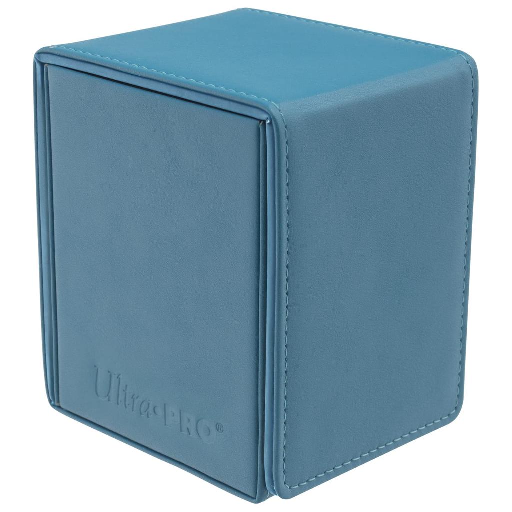 Etui na karty z klapką Ultra Pro Vivid Series Alcove Flip mieści i chroni do 100 kart - (Cyraneczka) - pełnowymiarowe przedmioty kolekcjonerskie, baseball, gry, sport,