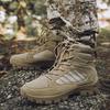 Męskie buty pustynne Adventure Outdoor Buty bojowe Plus Size Zielone buty do kostki Jungle Cross-country Buty trekkingowe