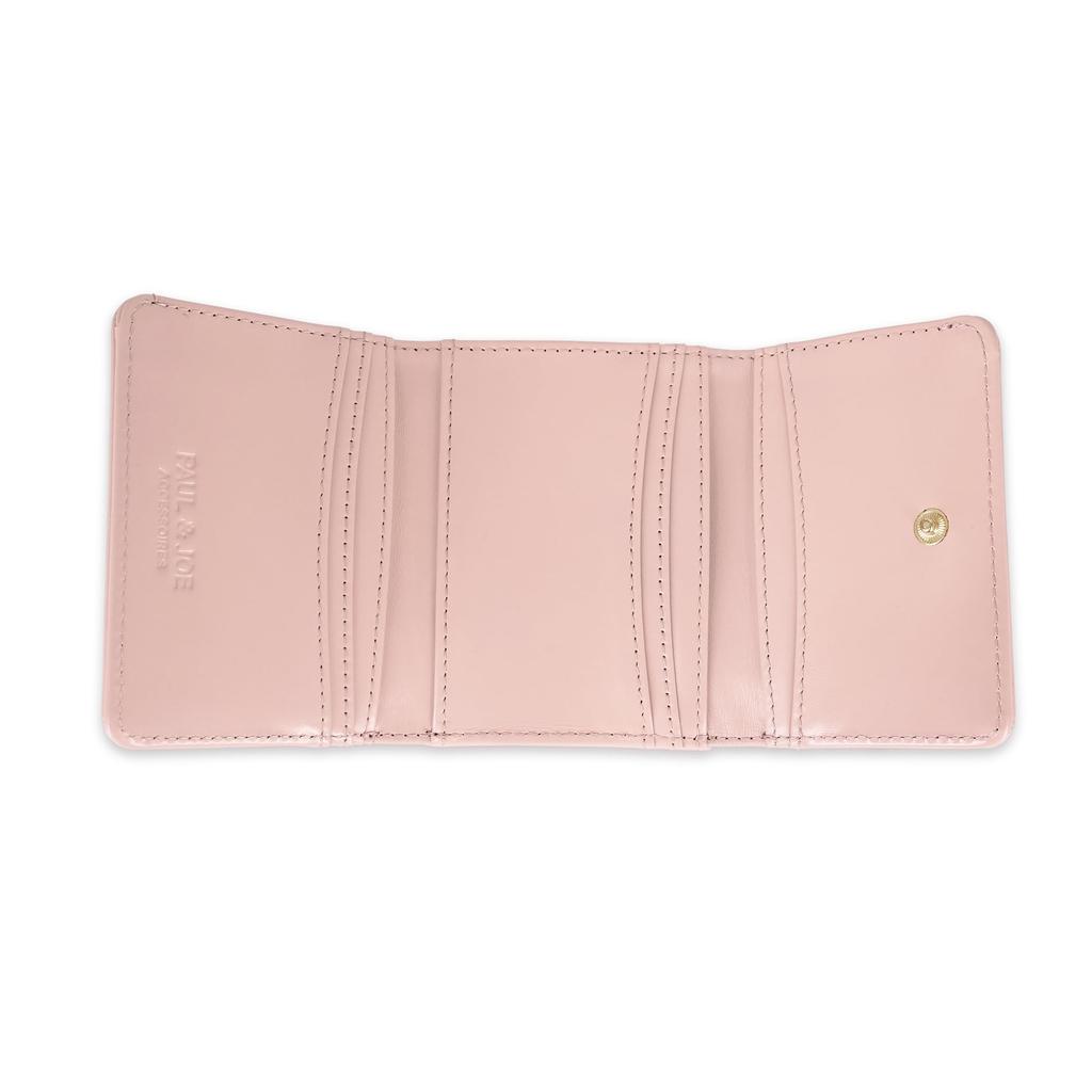 And PAUL JOE ACCESSOIRES Mini Wallet with Clasp Small Cat Face Pink FREE [Paul Joe] & PJA-W1162 PJA-W1162