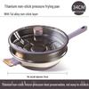 34cm Titanium Micro-Pressure Wok Set