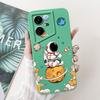 For Tecno Pova Neo Case LE6 LE6h Shockproof Cover Lovely Astronaut Liquid Silicone Bumper For Tecno Pova Neo 3 LH6n PovaNeo Etui