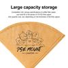 Hand Brewed Coffee Filter Organizer Dustproof Hand Drip Coffee Filter Paper Storage Bag for Storing 60-80 Sheets Paper Filters