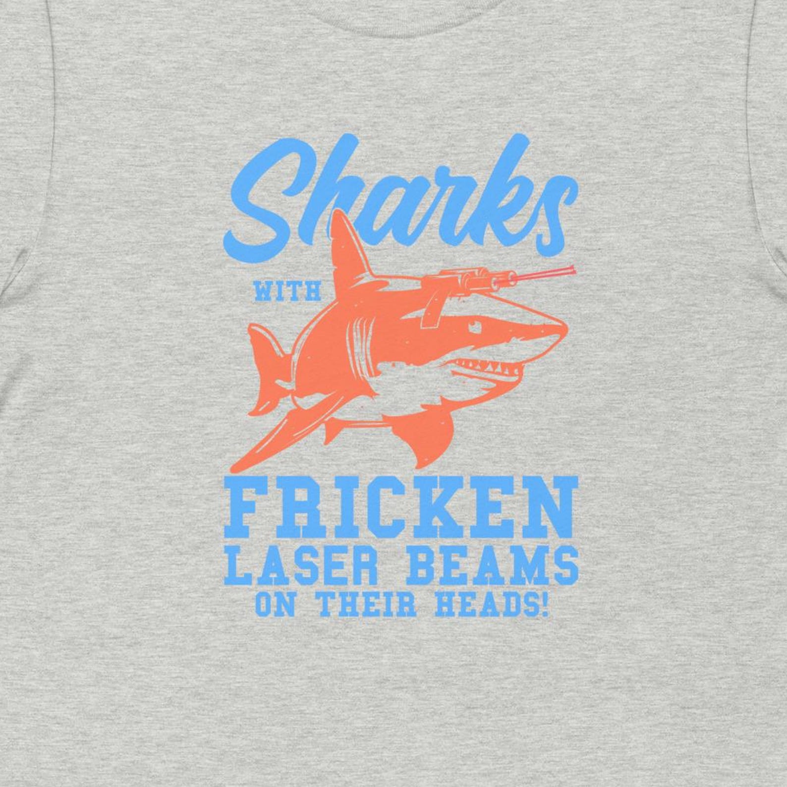 Austin Powers, Sharks, HumorUnisex t-shirt S