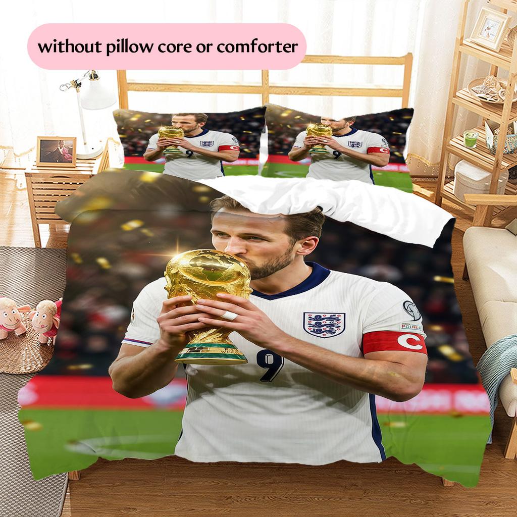 HurriKane Pattern Bedding Home Decoration Birthday Gift (1 * Duvet Cover + 2 * Pillowcase, Without Core),fan Merchandise.