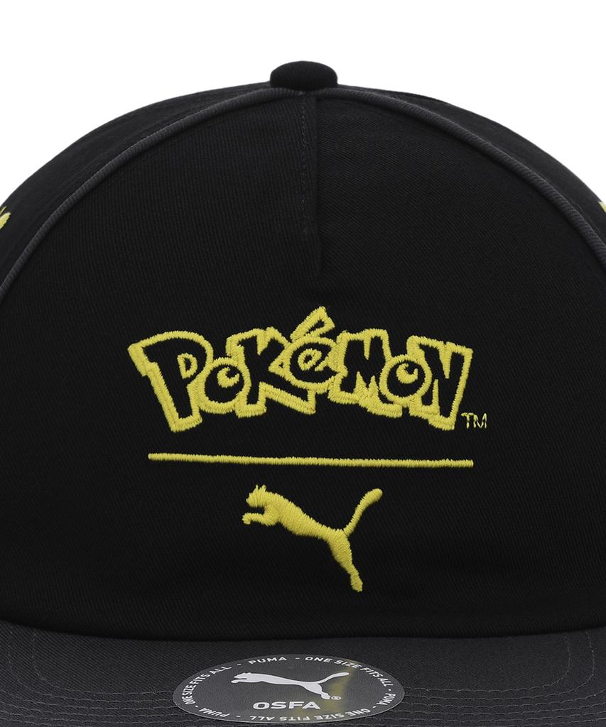 Puma X Pokémon Dad Cap - Black: Strong Gray / 026966-01