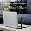 TP-Link Archer T2U Plus Adaptateur USB WiFi Bi-bande AC 600 Mbps À Gain Élevé