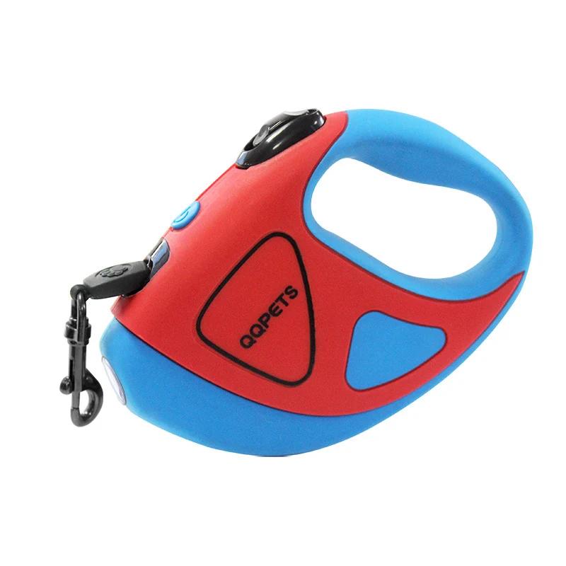 

44/110lb No Battery Pet Retractable Roulette Leash for Medium Large Dogs Walking Big Dog Leashes Golden Retriever mascotas Leads 3M-below 20kg червоний