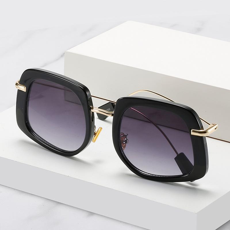 2021 Milan Fashion Show Colorful Oval Sunglasses - European & American Trend Inspired by Miu