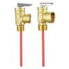 High Pressures Water Heater Safety Valves Thickened Brasses Safety Valves for Motorhome  and Residential Use