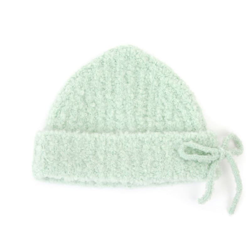 UNDERCONTROL STUDIO RIBBON BEANIE / MOHAIR BOUCLE / Ml