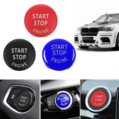 Car Engine Start Button Replace Cover Stop Switch Accessories Key Decor for BMW X1 X5 E70 X6 E71 Z4 E89 3 5 Series E90 E91 E60