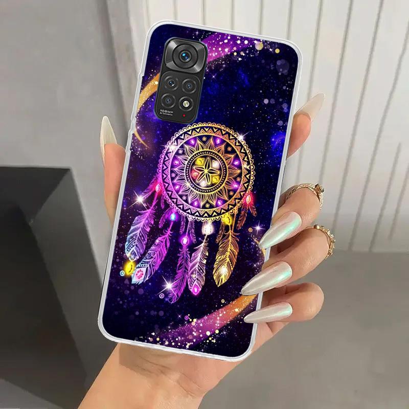 Retro Feather Dreamcatcher Phone Case for Xiaomi Redmi Note 15 14 14S 13 12S 12 Pro 11S 11 Plus 11T 11E 10S Soft Funda Print She