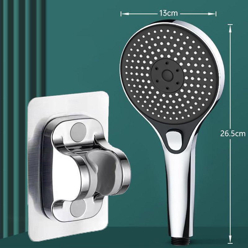 High Pressure Shower Head With Large Panel Water Outlet Super Powerful Bathroom Universal Shower Head Combination Set