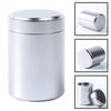 Round Small Aluminum Cans Metal Candy Jar Sealed Loose Tea Packaging Cans Airtight Smell Proof Container Storage Bottles Jars