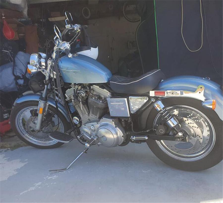 Fahrer-Einzelsitz für 1983-2003 Harley Davidson Sportster XL Modelle Roadster XLS 1984-1985