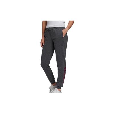 Letter Print Sports Casual Pants Women Bottoms Dark-Heather-Gray GD3027