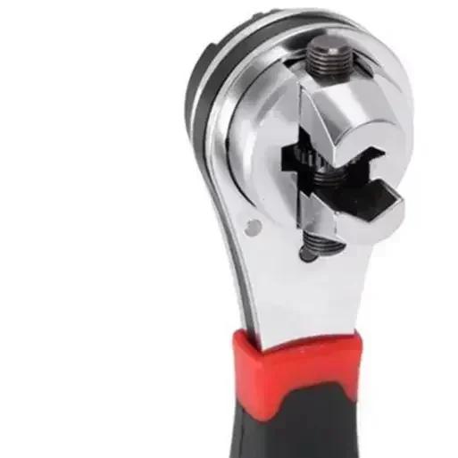 Wrench Manual Ratchet Wrench Tool Applicable To 6-22mm Wrench Tool Repair Hand Tools Adjustable Wrench Accessories China Mainland