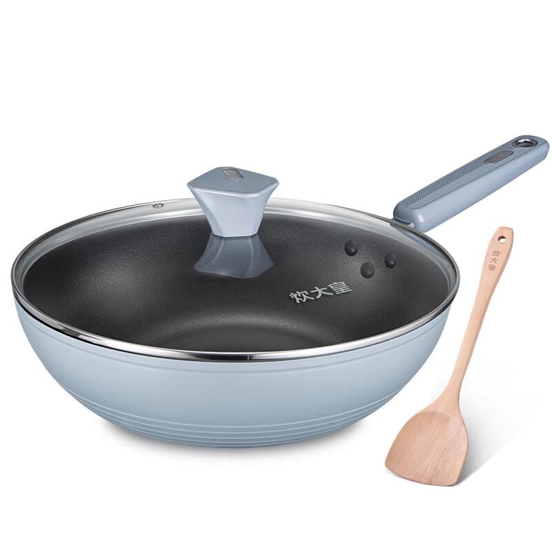 COOKER KING 30cm Non-Stick Wok for All Cooktops