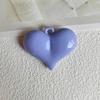 Acrylic Heart Pendant & Bead Set for DIY Charm Necklaces, Phone Chains & Accessories