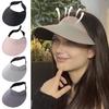 Sluneční klobouk Široký okraj Prázdná horní část Design Letní plážový klobouk Ochrana před sluncem Tenká látka Outdoorová sportovní čepice Pokrývka hlavy