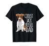 Coolest Jack Russel Dad Jack Russell Terrier Father Dog TShirt Funny Short Sleeve Leisure Comfortable Tshirt Unisex Oneck Clothes
