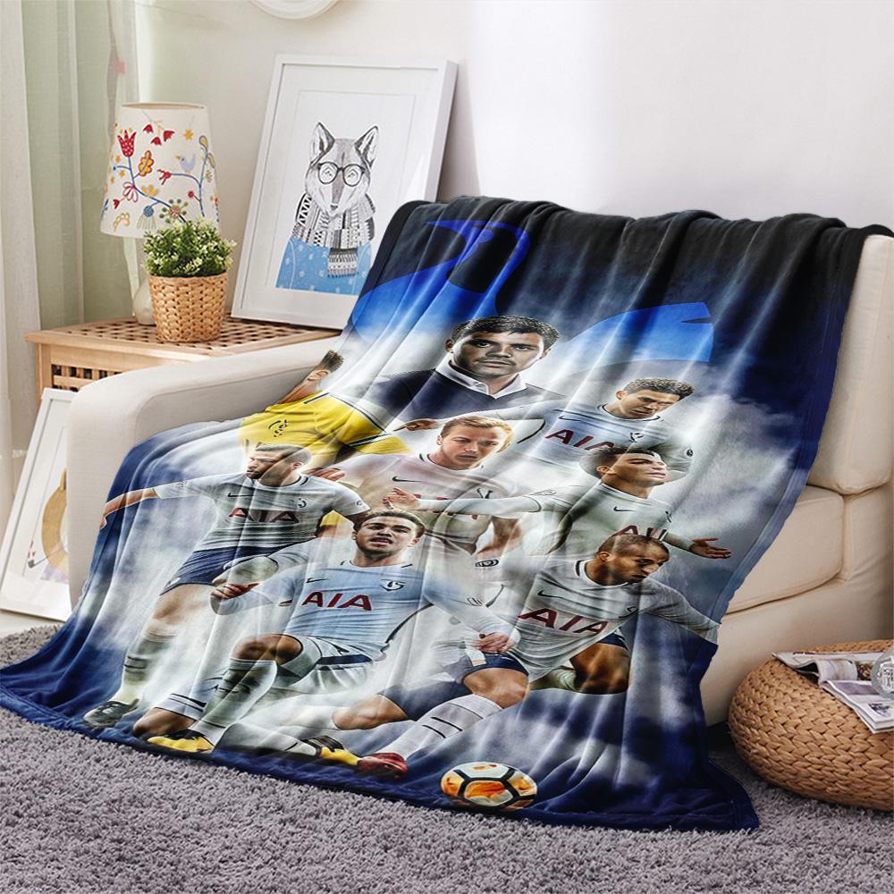 Tottenham Contingent Print FlAannel Blanket, High Quality Comfortable for All Seasons, Home Decor, Warmth and Comfort