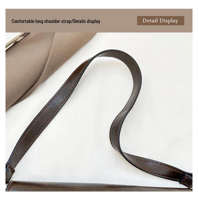 Autumn 2025 Korean Fashion Women's Versatile Underarm Shoulder Bag - Trendy Hand-held Small Square Bag