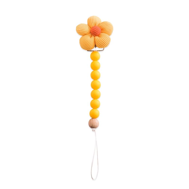Wooden Personalized Baby Pacifier Chain Bpa Free Crochet Bunny Pacifier Clip Newborn Nipple Holder Teething Baby Accessory Gifts