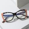 Fashion Cat Eye Women's Glasses Frames Retro Brand TR90 Anti Blue Light Eyeglasses for Ladies Optical  Prescription Eyewear