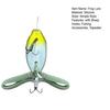 5CM Topwater Frog Bait with Propeller Feet Silicone Bionic Frog Artificial Swimbait with Hooks Freshwater Saltwater Trout Bass Fishing Accessories