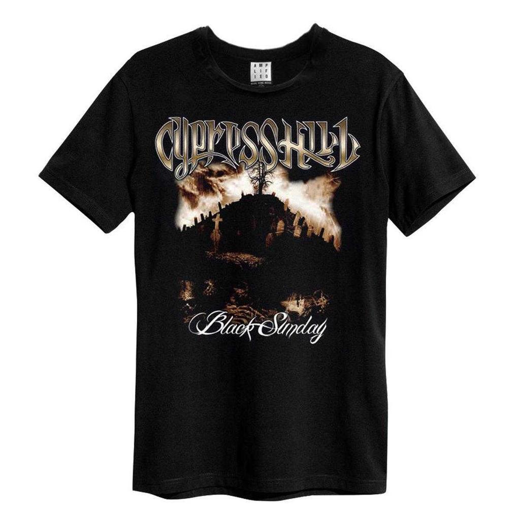 Amplified Unisex Adult Black Sunday Cypress Hill T-Shirt