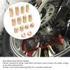Brass Wheel Spoke Balance Weights Precise Design Wear Resistant Wheel Spoke Balance Weights Refill for Super Moto Dual Sport 14Pcs