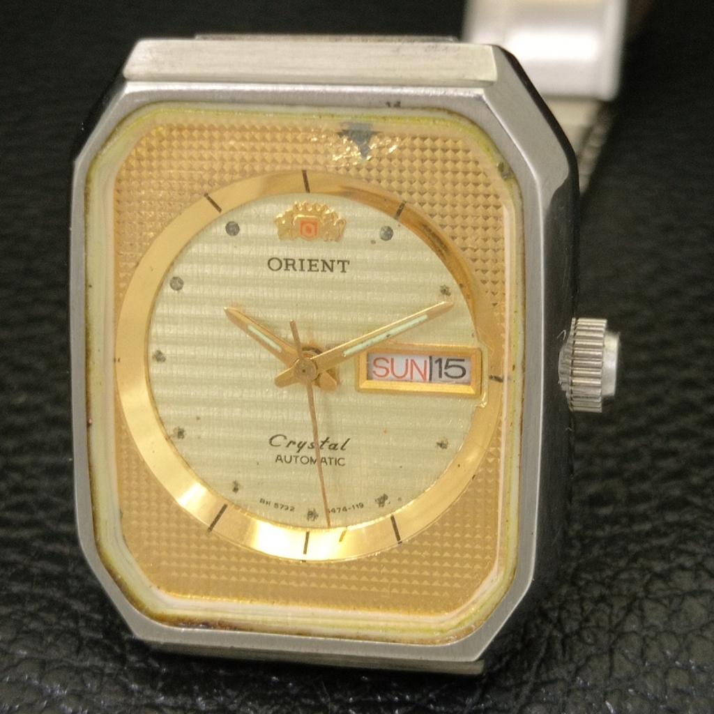 JAPAN VINTAGE ORIENT AUTOMATIC 57920 WOMENS ORIGINAL DIAL WATCH A704260-1 R213i-a704260