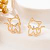 Women's  Earrings Cute Animal Cat Earrings Suitable for Daily Wear and Gift Giving