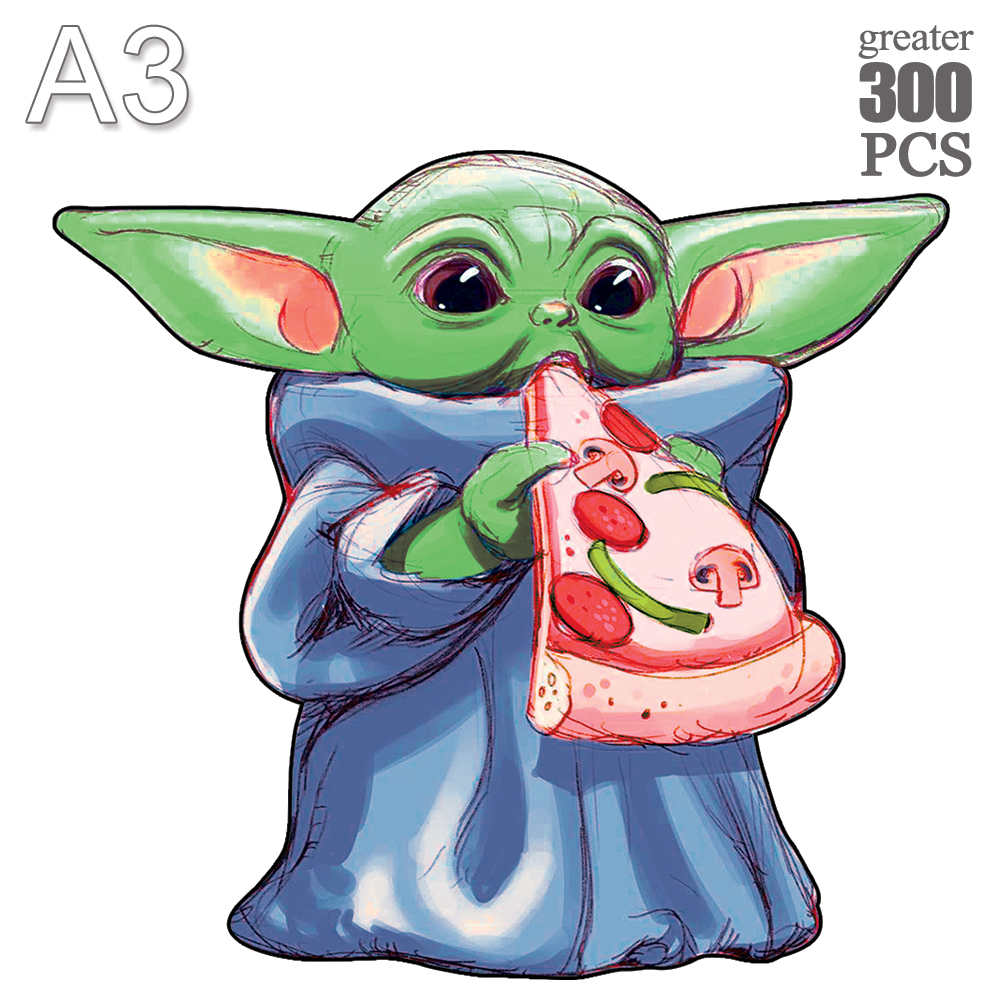 Non-Toxic Kids Puzzles Toy Stained Wooden Cartoon 3D Jigsaw Animal Puzzle Tree Educational Toys Games Wood Diy Puzzle Crafts Gift