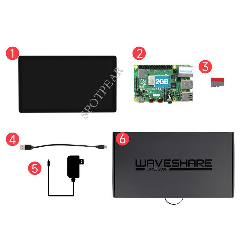 Raspberry Pi 21.5" 1080p FHD Capacitive Touchscreen Display with Dual HDMI Ports