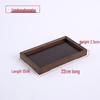 Bamboo & Wood Rectangular Tea Tray: Portable Serving Tray for Home, Restaurant, Hotel, Bread, Confinement, or Barbecue.