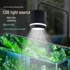 Fish Tank Algae-Bursting COB Downlight - Color-Changing, Aluminum Alloy, Blue/White for Aquatic Plants