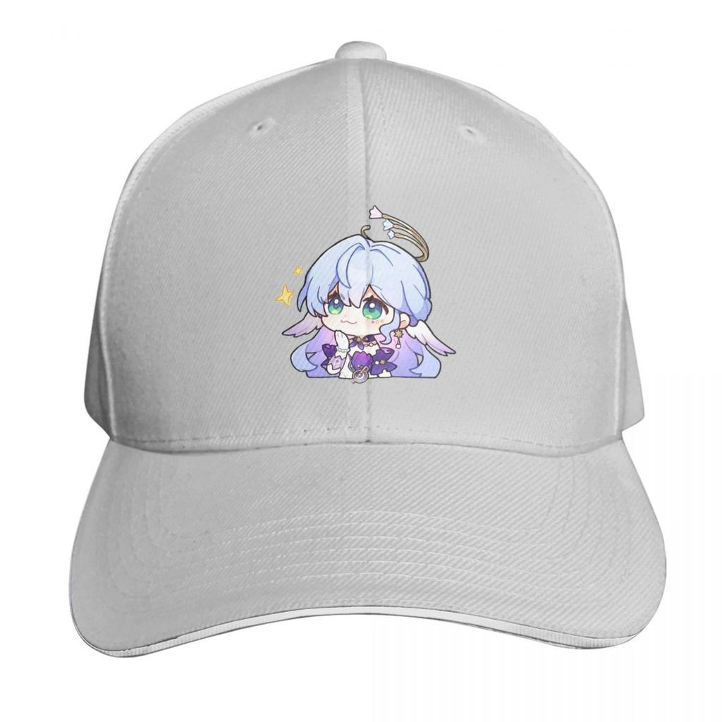 Honkai Star Rail Chibi Firefly Game Cap Fashion Casual Baseball Caps Adjustable Hat Hip Hop Summer Unisex Baseball Hats