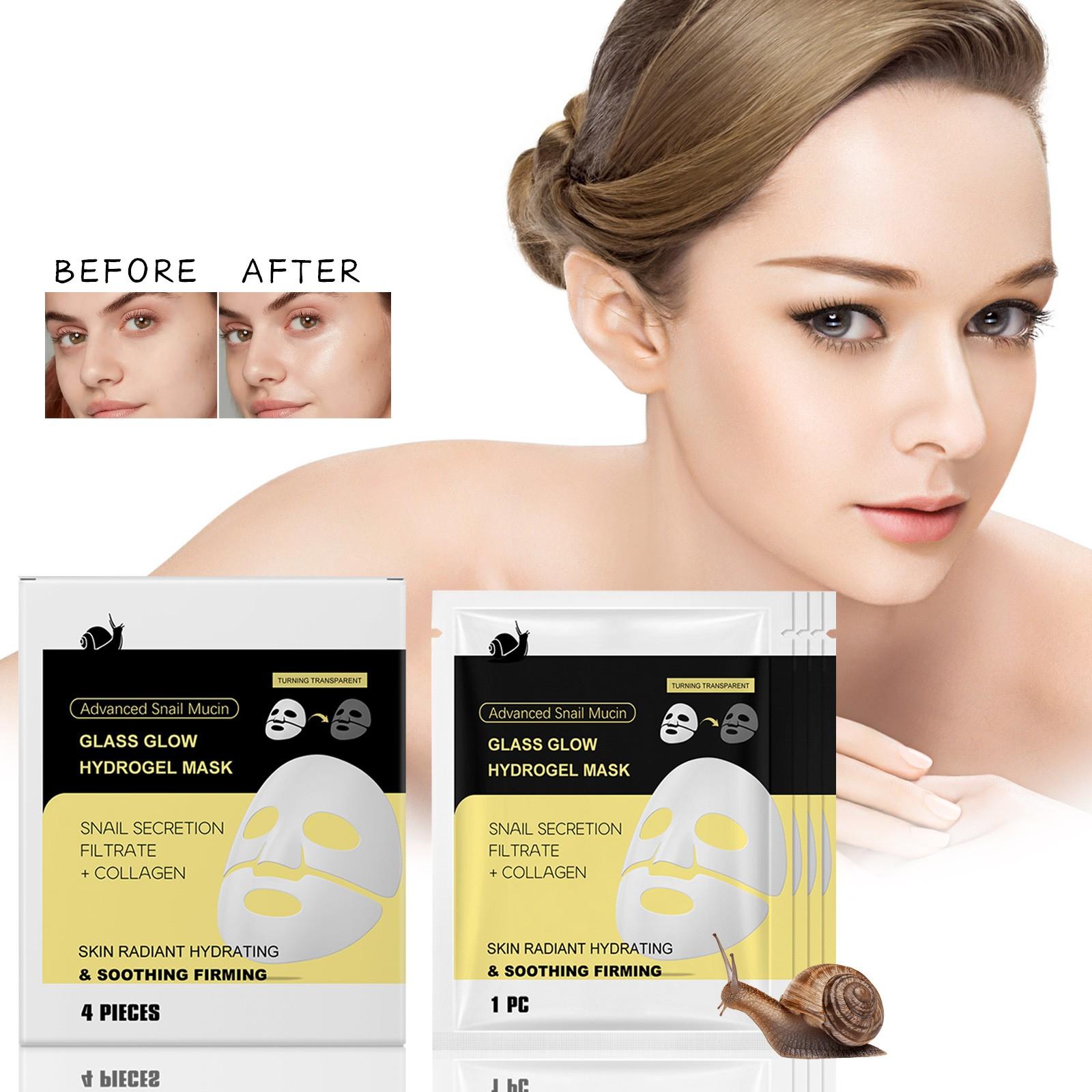 

Увлажняющая маска с муцином, коллагеновая маска, укрепляющая кожу, против морщин, увлажняющая и питательная маска, 10 мл One Size