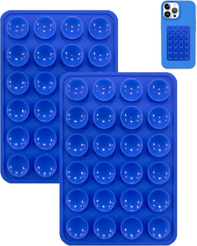 2PCS Hands Free Silicone Suction Phone Case Strong Adhesive Stand for IPhone 15 14 13 12 Pro Max Plus Samsung S24 S23 Back Cover