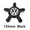 For VW Volkswagen Jetta MK5 Golf 4 Pcs 5 Pins 135mm Car Wheel Center Caps Rim Hub Cover Hubcap Logo Badge Emblem Accessories For zl7