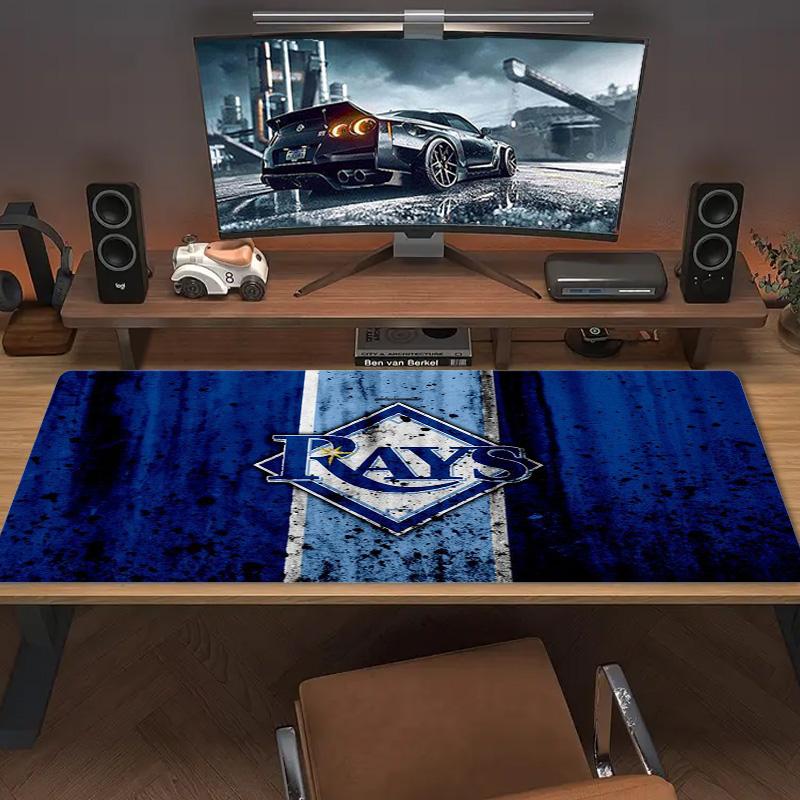 Tampa Bay Rays Color Mouse Pad Large Gaming Table Cushion Non-slip Laptop Tablet Big Mousepad XXL Mat Mini PC Playmat With Lock edge