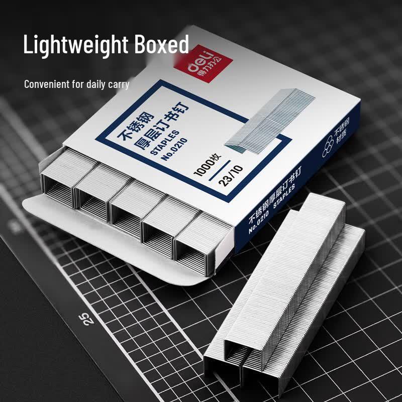 Deli 23/10 Stainless Steel Heavy Duty Staples