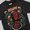 HellBoy Retro Style Nostalgia Gift For Men Movie Fans T-Shirt 90s